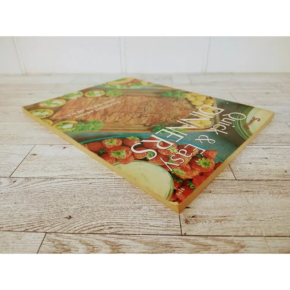 Sunset Quick &‎ Easy Dinners Cookbook - Paperback - Vtg 1966 1st Ed 1st Print
